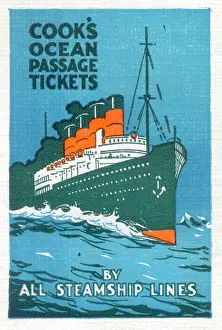 Art Nouveau: Cook's Ocean Passage Tickets