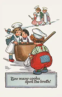 Broth: Too many cooks spoil the broth!