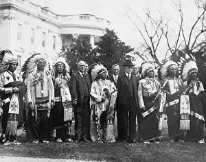 Whitehouse: Coolidge with Native Americans