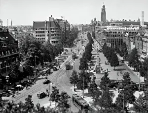 The John Turner Photographic Collection: The Coolsingel, Rotterdam, Netherlands