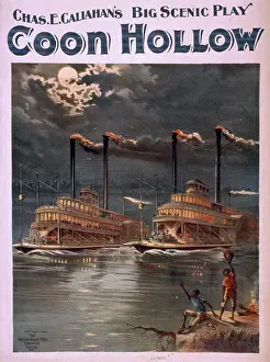 Callahan: Coon Hollow Chas. E. Callahan's big scenic play
