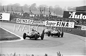 Halford: Coopers cornering at Goodwood, England
