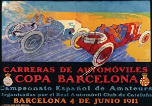 Speeding: Copa Barcelona 1911 poster