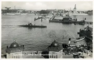 Dec19: Copenhagen, Denmark - View of the Naval Dockyard