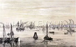 Kobenhavn: COPENHAGEN/HARBOUR 1879