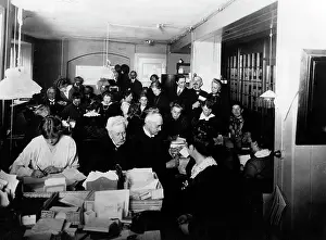 Pows: The Copenhagen welfare office, 1916