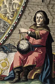 Planisphere: COPERNICUS, Nicolaus (1473-1543). Polish astronomer