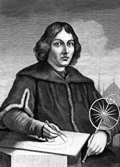 Heliocentric: Copernicus, Nicolaus, 19.2.1473 - 24.5.1543