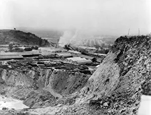 Mined: Copper smelting plant and area below that ?