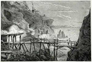 Workings: Copper and tin mine, Botallack, St Just, Cornwall
