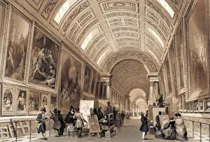 Copyists: COPYISTS IN THE LOUVRE