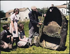 Cardiganshire: Coracle Fisherman