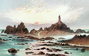 Corbiere: Corbiere Lighthouse, Jersey, Channel Islands