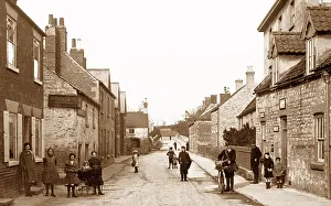 Corby: Corby Main Street early 1900s