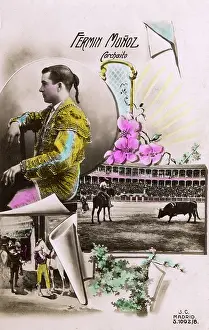 Bullfight: Corchaito, Fermin Munoz Gonzalez, Spanish bullfighter