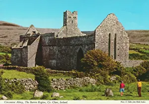 Burren: Corcomroe Abbey, Burren Region, County Clare, Ireland