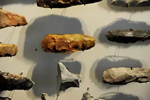 Periods: Core axes. Maglemosian and Kongemose periods. 8500-5500 BC