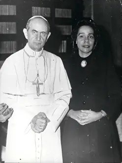 Coretta: Coretta Scott King with Pope Paul, Rome