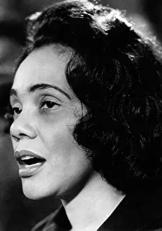 Coretta: Coretta Scott King reads prepared statement ?