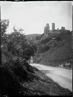 Purbeck: CORFE CASTLE, CORFE CASTLE, PURBECK, DORSET