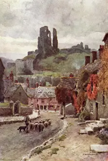 Corfe: CORFE CASTLE DORSET