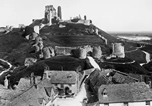 Corfe: Corfe Castle Victorian period