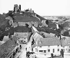 Corfe: Corfe Castle Victorian period