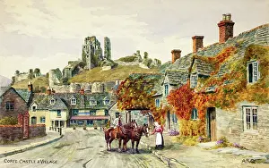 Corfe: Corfe Castle and Village, Dorset