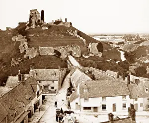 Corfe: Corfe Village and Castle