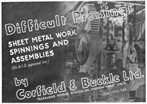 Corfield: Corfield And Buckle : Aircraft