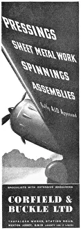 Corfield: Corfield And Buckle : Aircraft