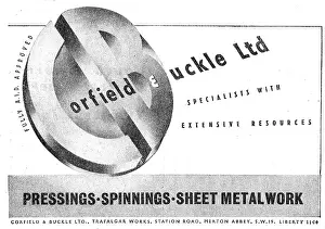 Corfield: Corfield & Buckle : Aircraft Sheet Metal & Engineering Work
