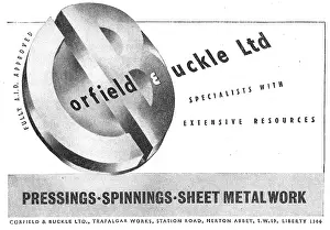 Corfield: Corfield & Buckle : Aircraft Sheet Metal & Engineering Work