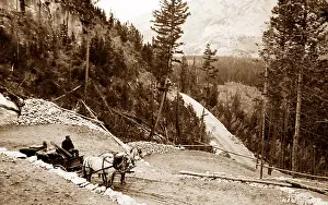 Corkscrew: The Corkscrew Drive, Banff, Canada
