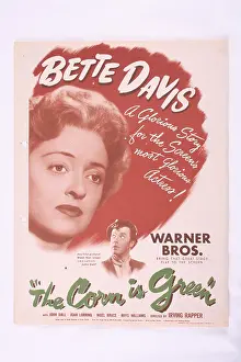 Cinematic: Corn in Green movie poster
