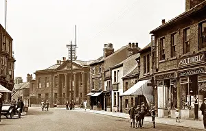 Pontefract: Corn Market, Pontefract early 1900's