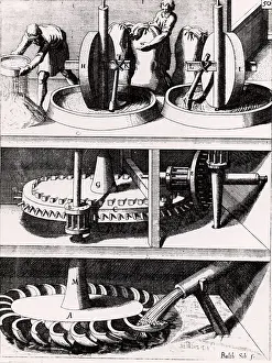 Andreas: Corn mill powered by a horizontal water wheel