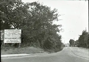 Ellingham: Corner of Barnehurst and Erith Roads looking south