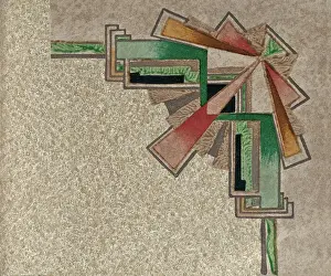 Triangles: Corner design, SMB wallpaper sample book