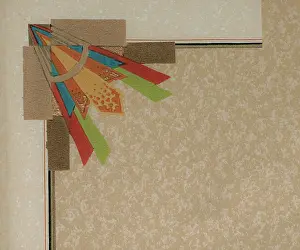 Triangles: Corner design, SMB wallpaper sample book