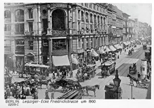 Alternatively: The corner of Leipzigerstrasse and Friedrichstrasse