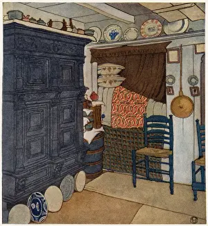Marken: CORNER OF A MARKEN ROOM