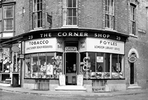 Lifebelt: Corner Shop, Snack Bar, Foyles Library, Walton, Essex