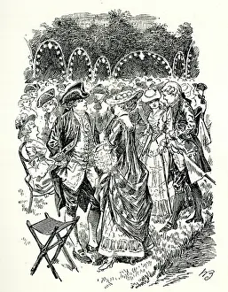 Vanishing: A corner of Vauxhall Gardens, London