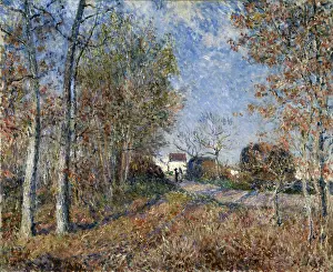 Sisley: A Corner of the Woods at Sablon 1883: Alfred