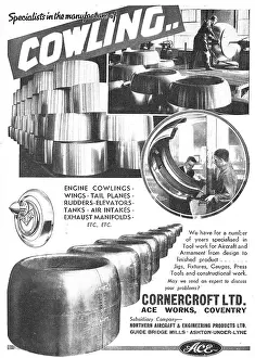 Cornercroft: Cornercroft ACE Aircraft Sheet Metal Work