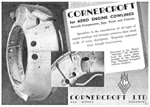 Cornercroft: Cornercroft Aero Engine Cowlings