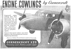 Cornercroft: Cornercroft Aircraft Sheet Metal Work - Engine Cowlings