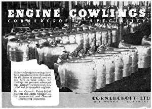 Cornercroft: Cornercroft Aircraft Sheet Metal Work - Engine Cowlings