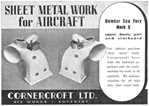 Cornercroft: Cornercroft Sheet Metal Work For Aircraft